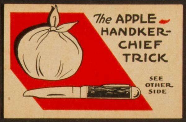 Apple Handkerchief Trick